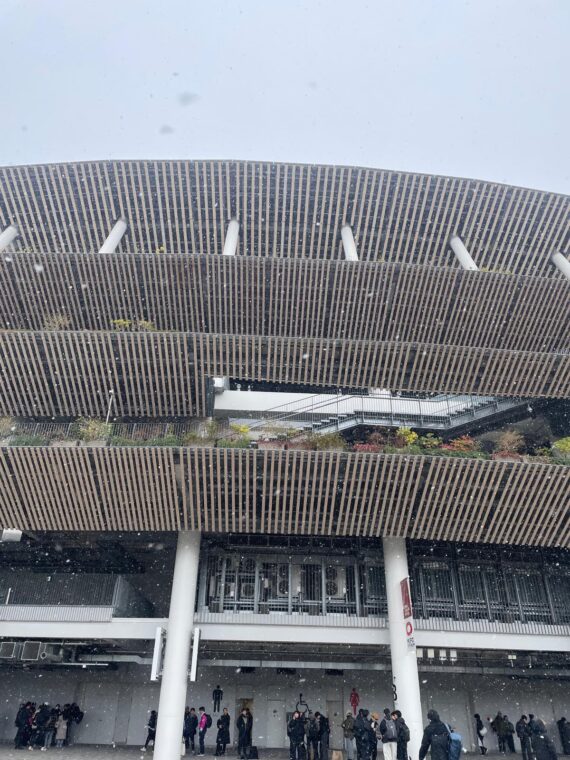 国立競技場を走ってきました！